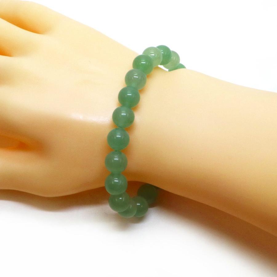 パワーストーン 天然石 ブレスレット アベンチュリン 丸玉 10mm 数珠 念珠 Bracelet お試し価格 |  | 02