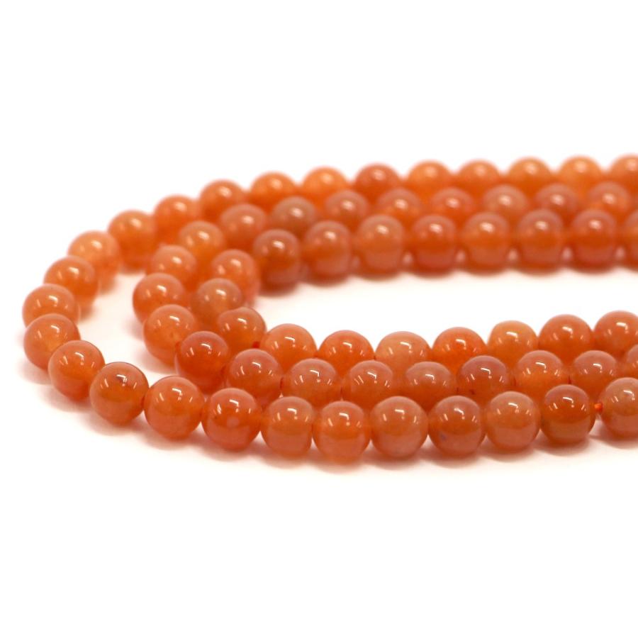 パワーストーン 天然石 ブレスレット オレンジアベンチュリン 丸玉 6mm 数珠 念珠 Bracelet お試し価格 |  | 10