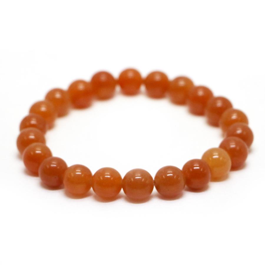 パワーストーン 天然石 ブレスレット オレンジアベンチュリン 丸玉 10mm 数珠 念珠 Bracelet お試し価格 | 