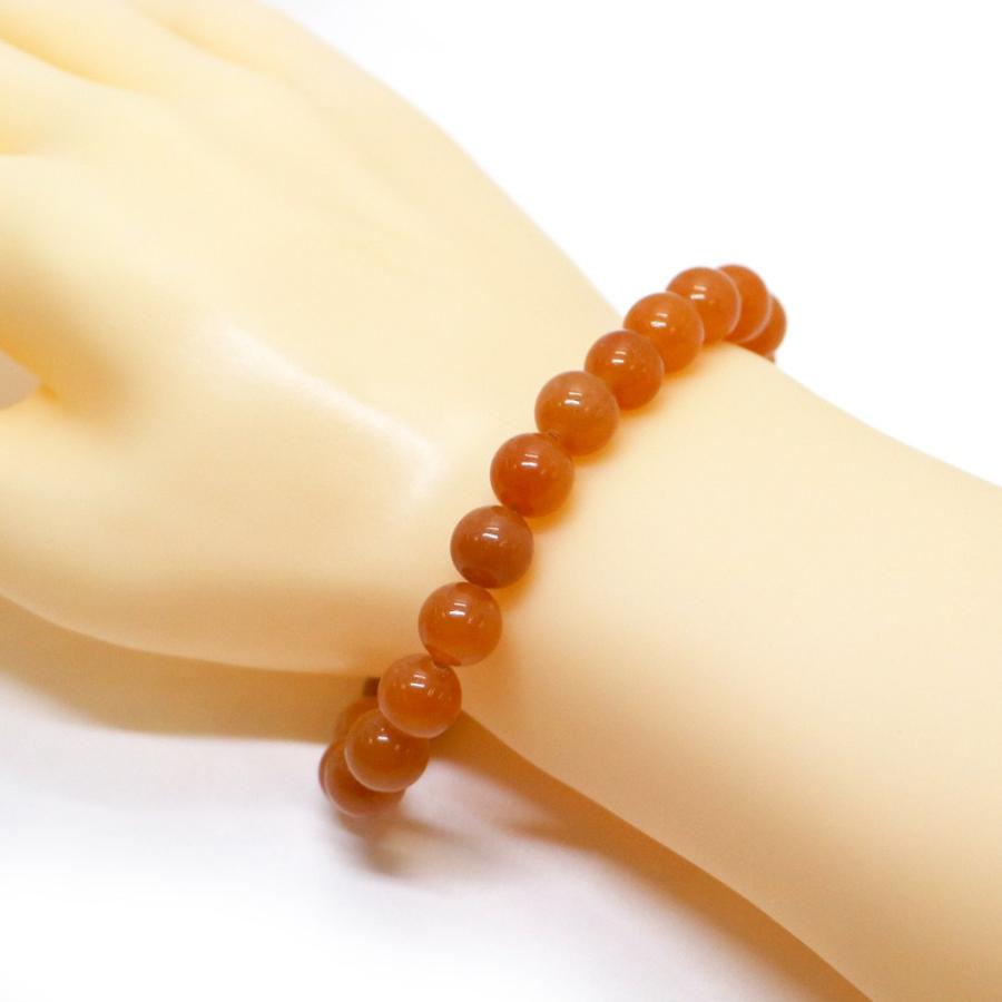 パワーストーン 天然石 ブレスレット オレンジアベンチュリン 丸玉 10mm 数珠 念珠 Bracelet お試し価格 |  | 02