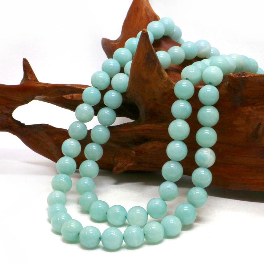 パワーストーン 天然石 ブレスレット アマゾナイト 丸玉 8mm 数珠 念珠 Bracelet お試し価格 |  | 11