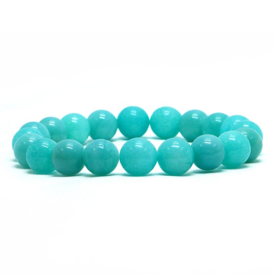 パワーストーン 天然石 ブレスレット アマゾナイト 丸玉 10mm 数珠 念珠 Bracelet お試し価格 | 