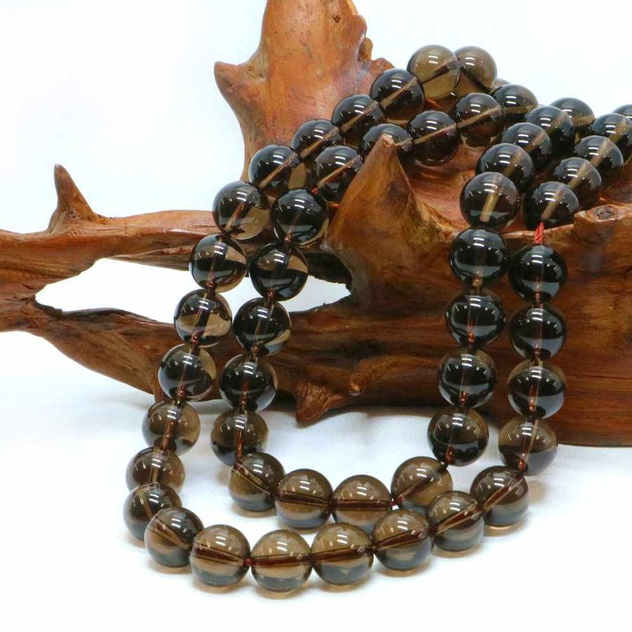 パワーストーン 天然石 ブレスレット スモーキークォーツ 丸玉 10mm 数珠 念珠 Bracelet お試し価格 |  | 11
