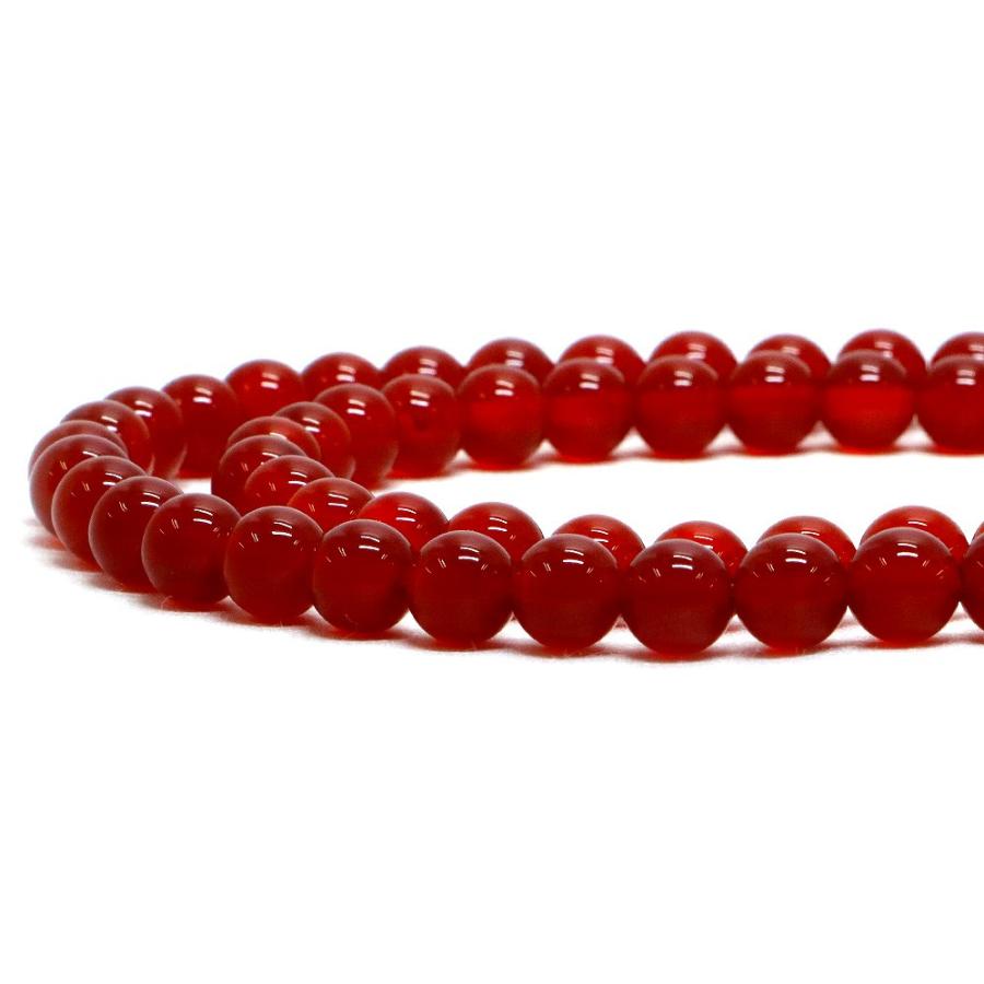 パワーストーン 天然石 ブレスレット レッドアゲート 丸玉 6mm 数珠 念珠 Bracelet お試し価格 |  | 10