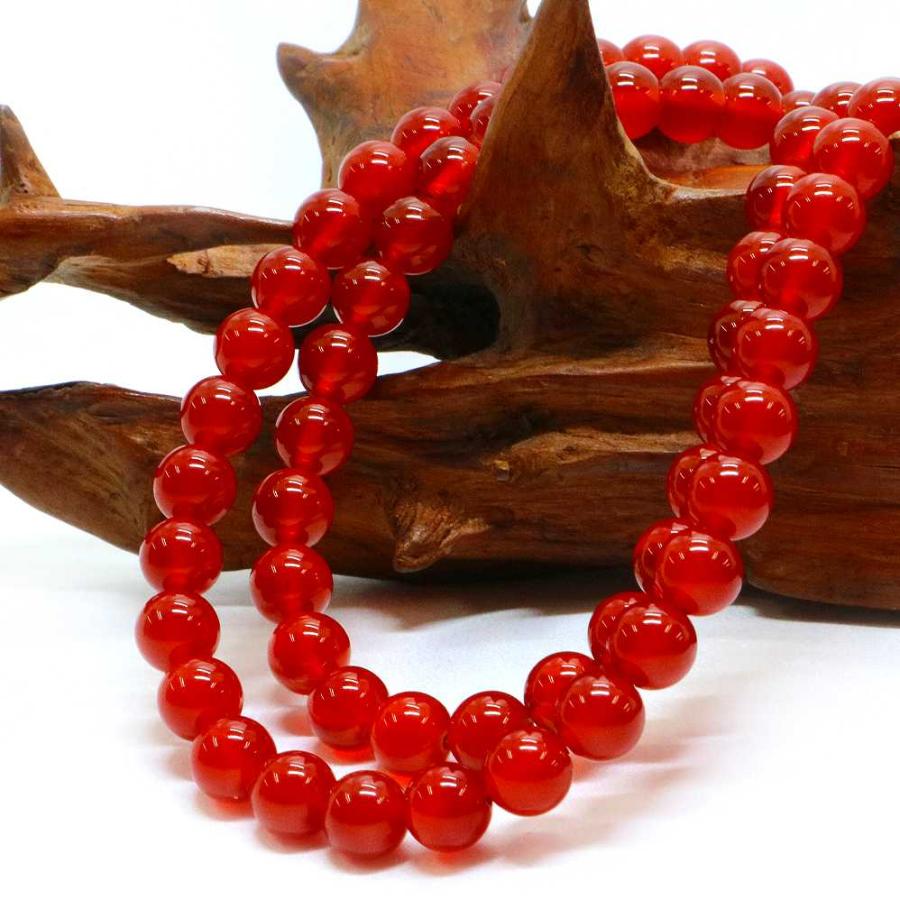 パワーストーン 天然石 ブレスレット レッドアゲート 丸玉 8mm 数珠 念珠 Bracelet お試し価格 |  | 11