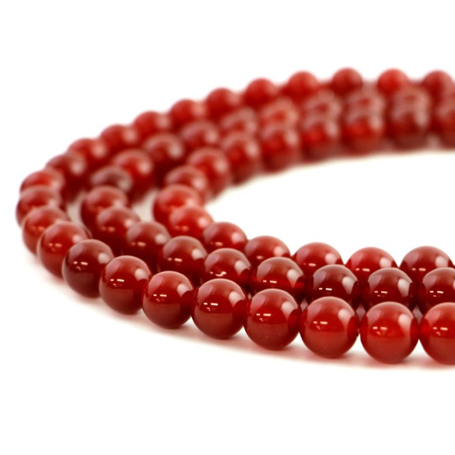 パワーストーン 天然石 ブレスレット レッドアゲート 丸玉 10mm 数珠 念珠 Bracelet お試し価格 |  | 10