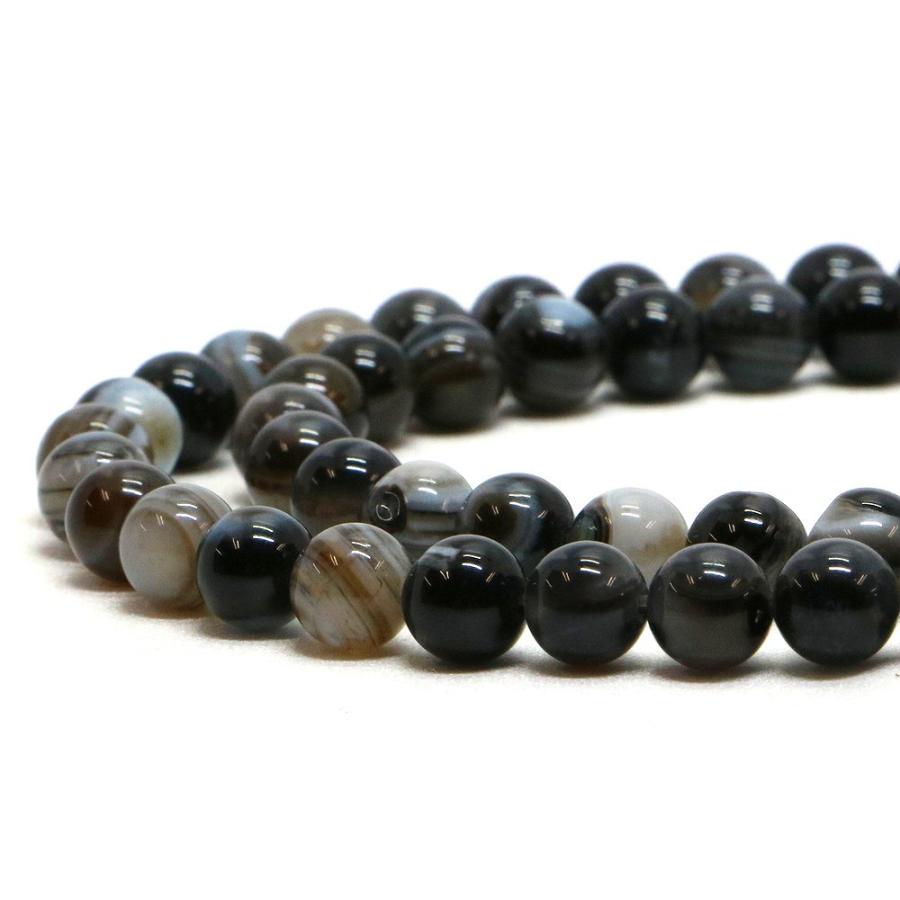 パワーストーン 天然石 ブレスレット 天眼石 縞瑪瑙 アイアゲート 丸玉 6mm 数珠 念珠 Bracelet お試し価格 |  | 10