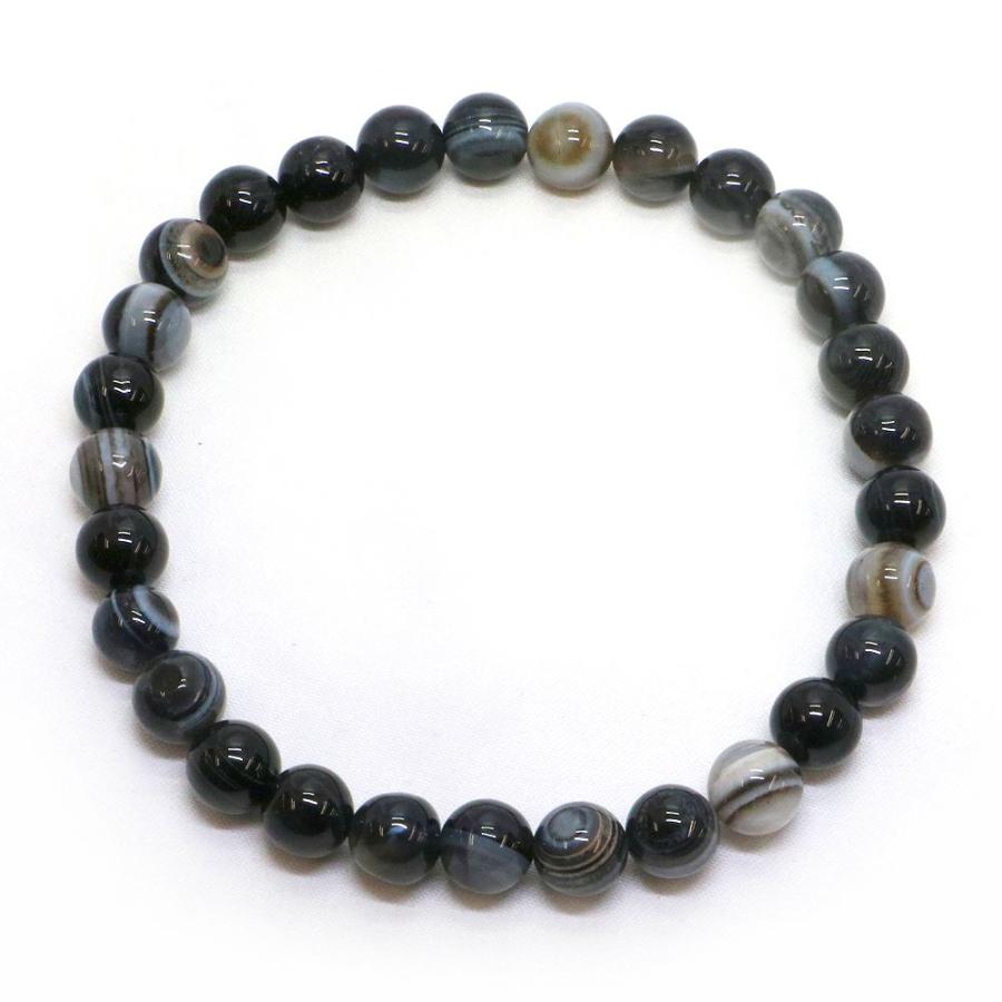 パワーストーン 天然石 ブレスレット 天眼石 縞瑪瑙 アイアゲート 丸玉 8mm 数珠 念珠 Bracelet お試し価格 |  | 01