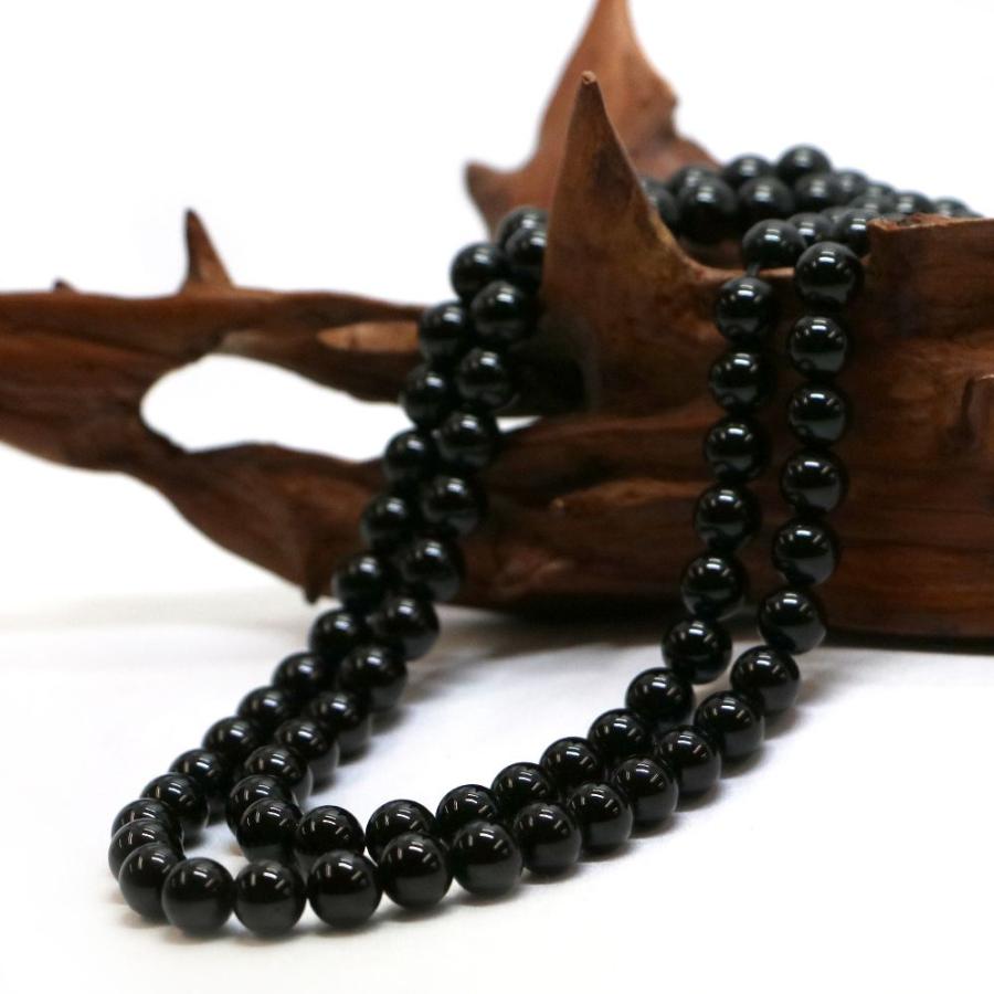 パワーストーン 天然石 ブレスレット ブラックトルマリン 丸玉 8mm 数珠 念珠 Bracelet お試し価格 |  | 11