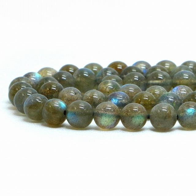 パワーストーン 天然石 ブレスレット ラブラドライト（濃いめ） 丸玉 6mm 数珠 念珠 Bracelet お試し価格 |  | 10