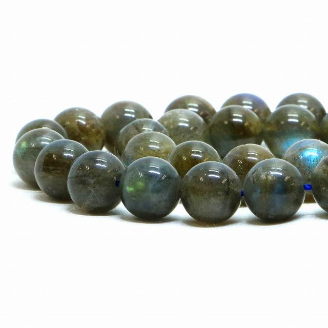 パワーストーン 天然石 ブレスレット ラブラドライト（濃いめ） 丸玉 10mm 数珠 念珠 Bracelet お試し価格 |  | 10
