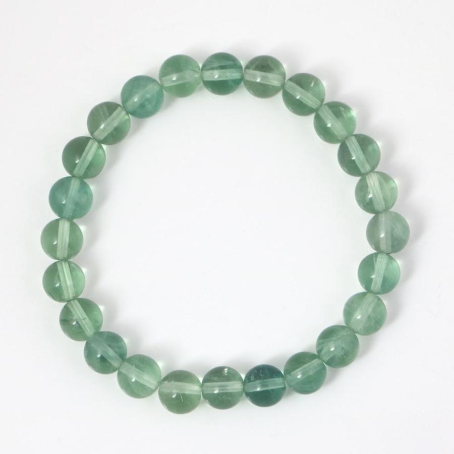 パワーストーン 天然石 ブレスレット ブルーフローライト 丸玉 8mm 数珠 念珠 Bracelet お試し価格 |  | 01