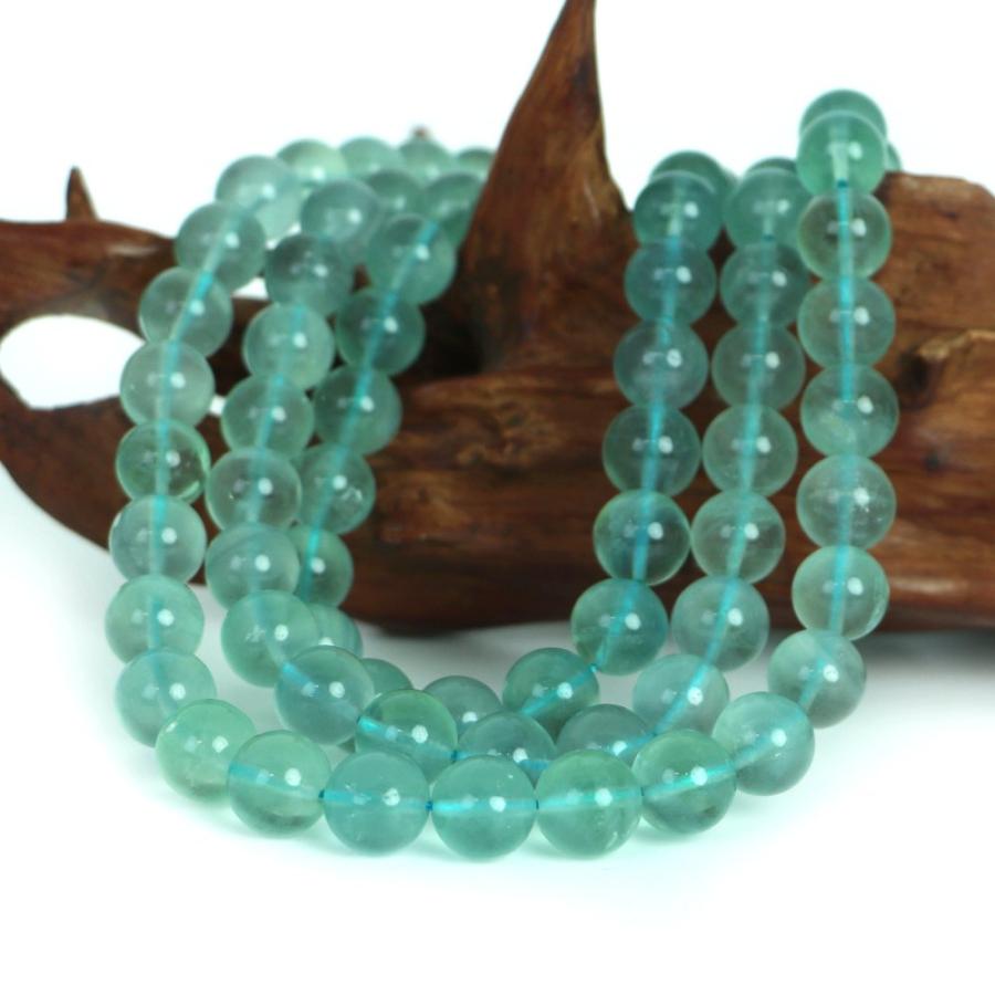 パワーストーン 天然石 ブレスレット ブルーフローライト 丸玉 10mm 数珠 念珠 Bracelet お試し価格 |  | 11