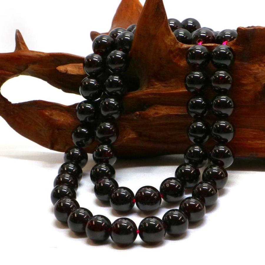 パワーストーン 天然石 ブレスレット ガーネット 丸玉 10mm 数珠 念珠 Bracelet お試し価格 |  | 11