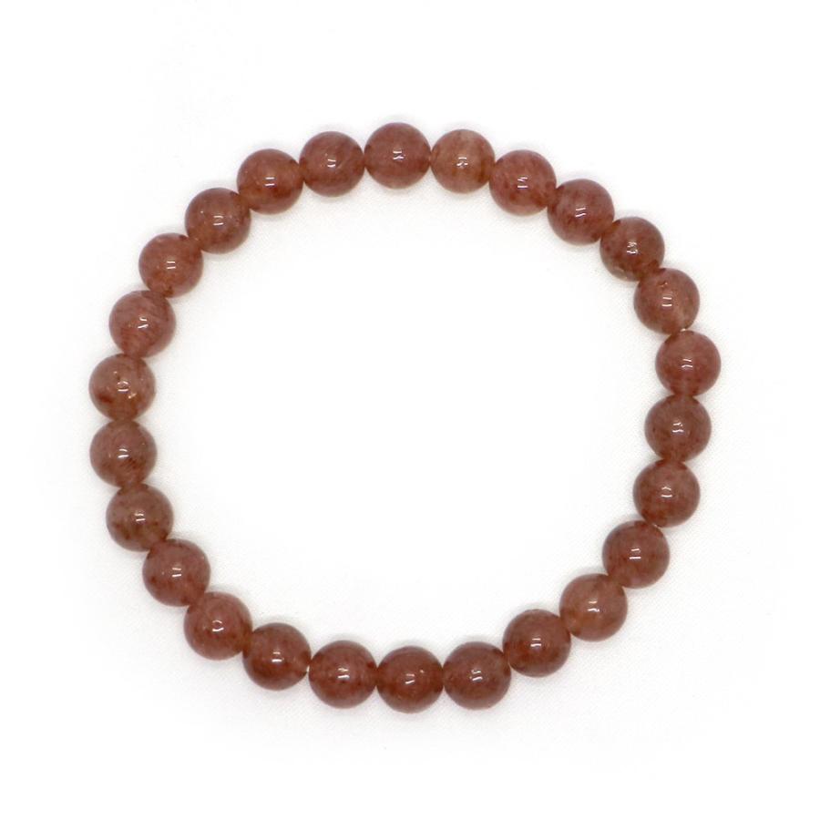 パワーストーン 天然石 ブレスレット モスコバイト 丸玉 8mm 数珠 念珠 Bracelet お試し価格 |  | 01