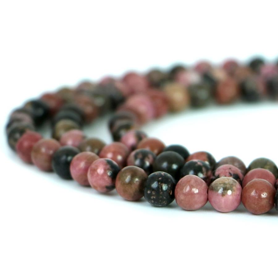 パワーストーン 天然石 ブレスレット ロードナイト(ブラック模様) 丸玉 6mm 数珠 念珠 Bracelet お試し価格 |  | 10