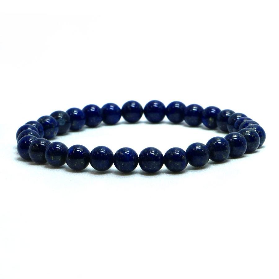 パワーストーン 天然石 ブレスレット ラピスラズリ 丸玉 6mm 数珠 念珠 Bracelet お試し価格 | 