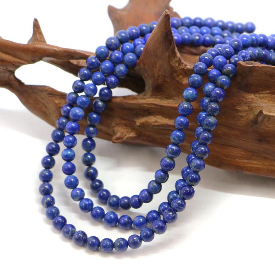 パワーストーン 天然石 ブレスレット ラピスラズリ 丸玉 6mm 数珠 念珠 Bracelet お試し価格 |  | 11