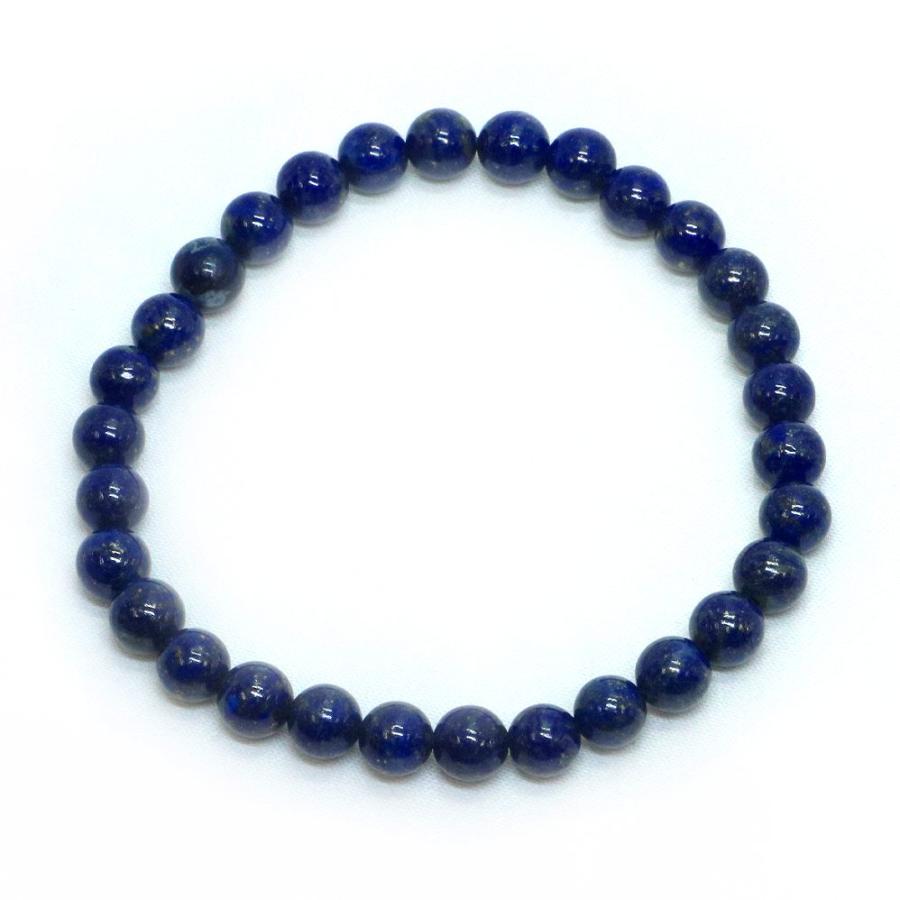 パワーストーン 天然石 ブレスレット ラピスラズリ 丸玉 6mm 数珠 念珠 Bracelet お試し価格 |  | 01