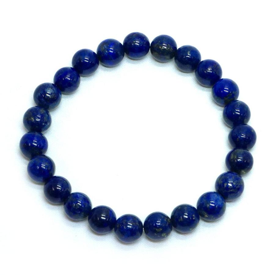 パワーストーン 天然石 ブレスレット ラピスラズリ 丸玉 8mm 数珠 念珠 Bracelet お試し価格 |  | 01