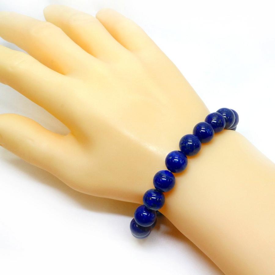 パワーストーン 天然石 ブレスレット ラピスラズリ 丸玉 10mm 数珠 念珠 Bracelet お試し価格 |  | 02