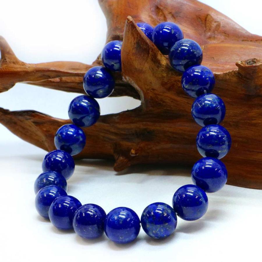 パワーストーン 天然石 ブレスレット ラピスラズリ 丸玉 10mm 数珠 念珠 Bracelet お試し価格 |  | 03
