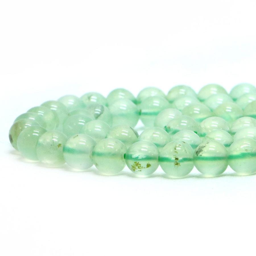 パワーストーン 天然石 ブレスレット プレナイト 丸玉 6mm 数珠 念珠 Bracelet お試し価格 |  | 10