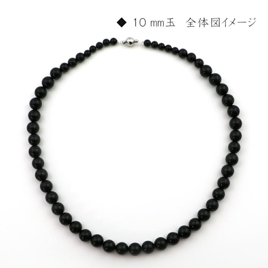 パワーストーン 天然石 シンプルストーンネックレス 翡翠（ミャンマージェイド）丸玉10mm |  | 04