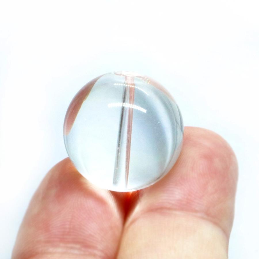 パワーストーン 天然石 ビーズ 1粒売り 水晶AA（クリスタル） 丸玉