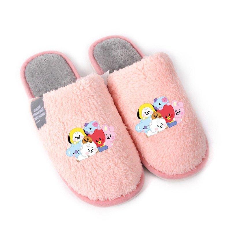 BT21 チミー ルームシューズ スリッパ Mサイズ BT21 ルームシューズ CHIMMY
