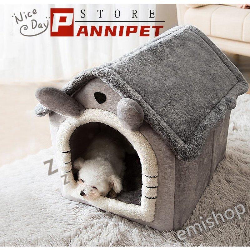 Gemeinkauf犬 猫 ペットハウス 犬ハウス ペットベッド 犬用 ハウス 春 秋 冬 分解して洗えます 小型犬 犬小屋 室内用 おしゃれ チープ