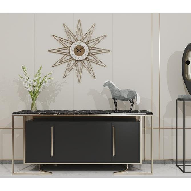 星 掛け時計 壁掛け時計 壁掛け モダン 北欧風 おしゃれ ウォールデコ デザイン スター 大きい インテリア 壁掛け