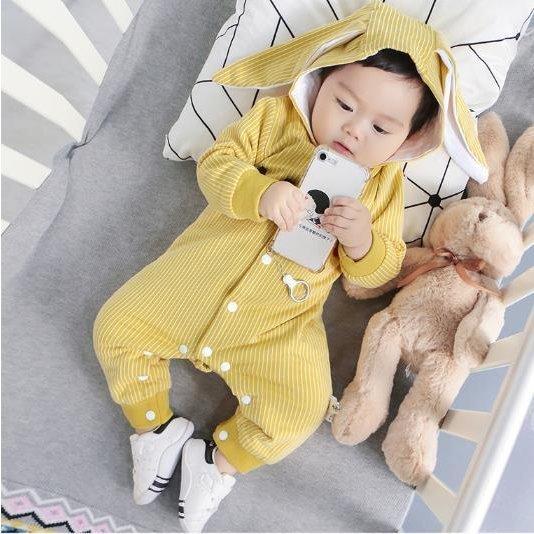 赤ちゃん秋の服のワンピースのかわいい漫画の男の3 6ヶ月の赤ちゃんのフード付き外出服9新生児は服を這います Wbnyibn6ic Www Maritimemarathon Org