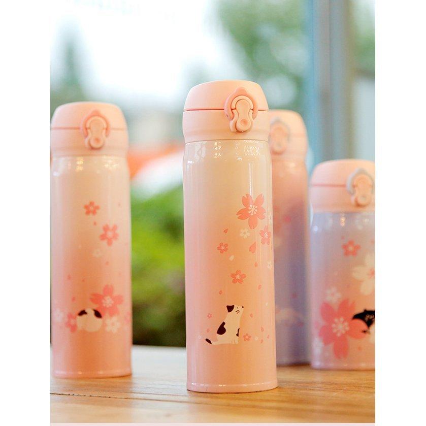 保温水筒 ステンレスボトル カップ 直飲み ワンタッチ おしゃれ 可愛い 旅行 アウトドア 通勤 人気 プレゼント マグボトル 保冷 軽量 Nqza8tfru5 Www Silevintage Com