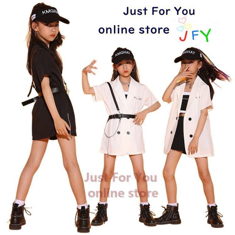 ダンス 子供服 ヒップホップ キッズ 衣装 女の子 ガールズ 韓国 黒パンツ フォーマルスーツ おしゃれ 韓国子供服 レッスン着 練習着 激安 セール 直輸入品激安