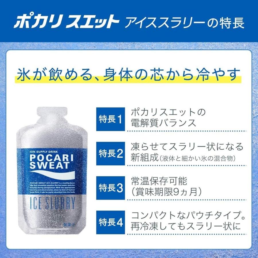 大塚製薬 ポカリスエット アイススラリー 9個 : GEMEX FreY - 通販