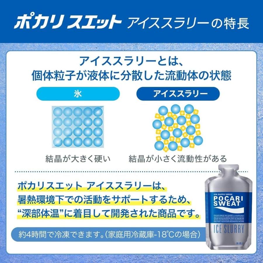 大塚製薬 ポカリスエット アイススラリー 9個 : GEMEX FreY - 通販