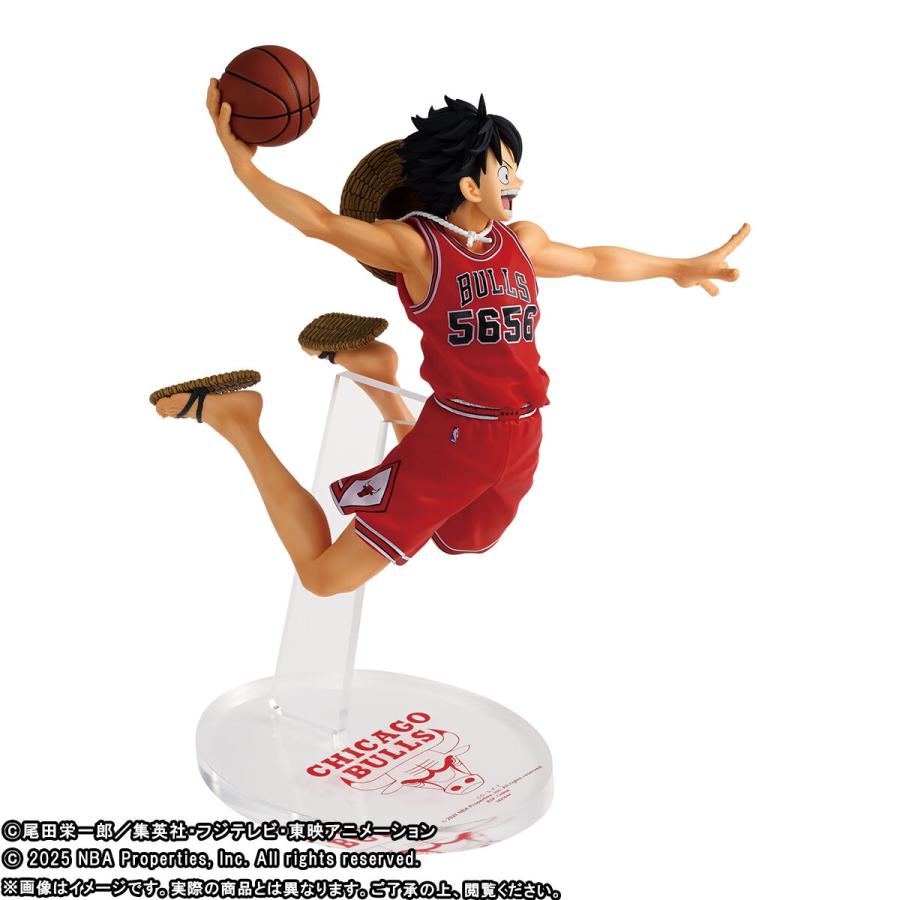 ルフィ×NBA フィギュア　シカゴブルズ BANDAI（バンダイ） 予約26年2月 ONE PIECE×NBA MASTER STARS PIECE