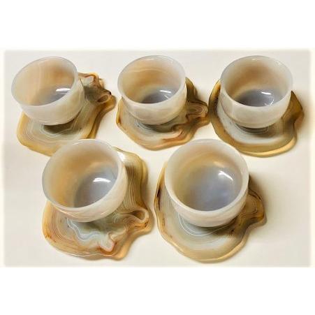 瑪瑙　湯呑み　茶器 瑪瑙 湯呑5客セット : gem-ichinoseYahoo!店 - 通販 - Yahoo!ショッピング