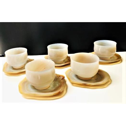 瑪瑙 湯呑5客セット : gem-ichinoseYahoo!店 - 通販 - Yahoo!ショッピング