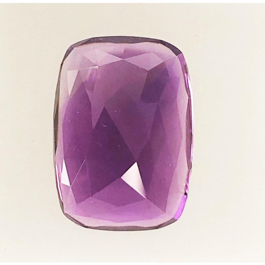 アメジスト　クッションローズカット　34.31ct　ルースの画像