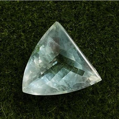 アクアマリン フリーシェイプ 31.25ct ルース ソーティングメモ付き 