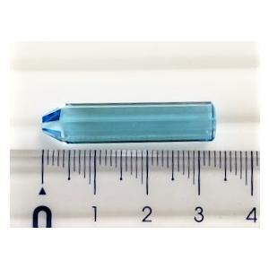 ブルートパーズ　六角柱　21.26ct　ルースの画像