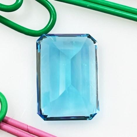 punta　ブルートパーズ　スペシャルステップカット ブルートパーズ ステップカット 9.04ct ルース : gem-ichinoseYahoo!店