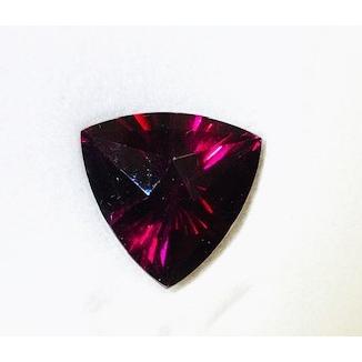 ロードライトガーネット　トリリアントカット　8.58ct　ルースの画像