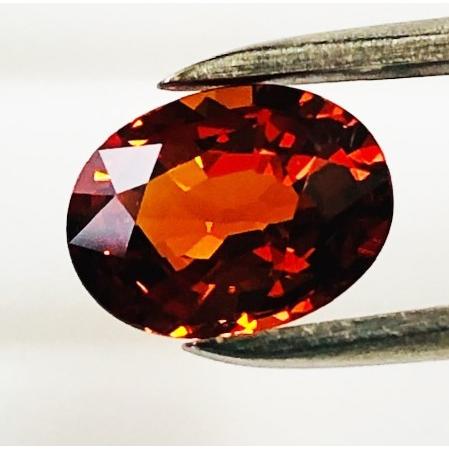 スペサルタイトガーネット　2.82ct　ルース　スペサルティン　オレンジガーネット　ガーネット　スペサタイトの画像