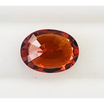 スペサルタイトガーネット　2.82ct　ルース　スペサルティン　オレンジガーネット　ガーネット　スペサタイトの画像