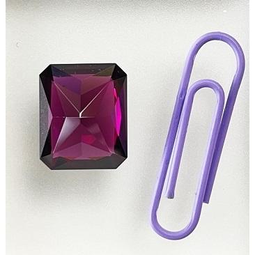 ロードライトガーネット　シザースカット　9.70ct　ルースの画像