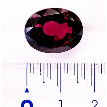 ロードライトガーネット　18.26ct　ルースの画像