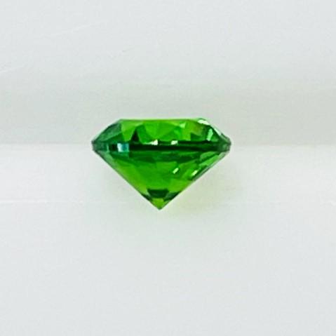 デマントイドガーネット　0.21ct　3.5mm　ラウンドカット　　ルース　ソーティングメモ付きの画像